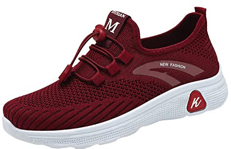 Générique Basket Femme Légères Extra Large Chaussures de Running Femmes pour Pieds Plats Chaussures Pied Large Femme s Chaussures de Travail Chaussures De Marche Femme Pieds Sensibles Chaussures