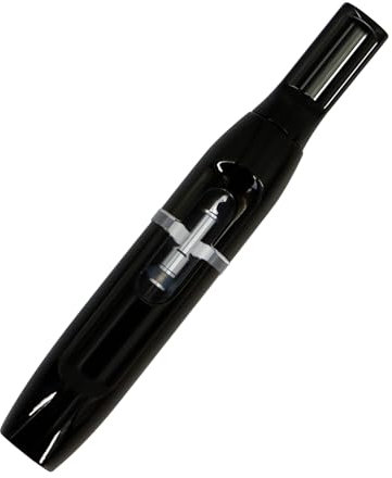 Porte cigarettes porte filtre à tabac goudronné propre réutilisable avec filtre multiplex microporeux pour cigarettes de taille standard Ø 8 mm, fumée fine Ø 6 mm et 5 mm. (Noir)