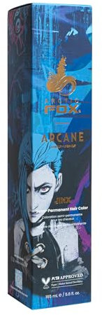 Arctic Fox x Arcane League of Legends Vegan and Cruelty Free Semi Permanent Hair Color Dye - Jinx 165 ml e