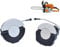BRAVECOW Pack of 2 Fuel Cap Oil Cap with O-Ring Replacement Oil Cap for Stihl Chainsaws MS200 MS210 MS230 MS250 MS260 MS380