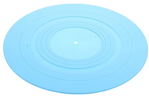 TOGEVAL Schallplattenspieler Zubehör Silikon Schutzmatte Mit Antistatisch Und Langlebig Für Heimgebrauch