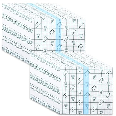 Errshing 80 Pezzi Trasparenti Cerotti Impermeabili Benda, 10 * 12cm Benda Trasparente Impermeabile Cerotto Nastro per Medicazione Adesivo per Antiallergico Protezione Delle Ferite Tatuaggi Protezione
