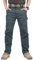 YAOBAOLE Pantalon Tactique Homme Pantalon Cargo Homme Treillis Pantalons de Travail Pantalons Imperméable Gris Foncé M