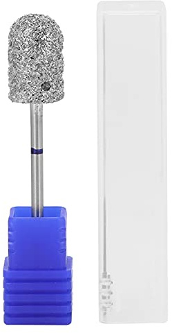Fyearfly Fußpflege Bohrer Edelstahl Keramischer, Hornhaut Entfernen Fuß & Kallus Pediküre Fräser,Fußpflege Hornhautfräser,Mittlere Körnung 2.35mm Universalschaft,Fräseraufsatz für Fußpflegegeräte