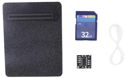 BAFOVY Optical Drive Emulator Kit, 3D Printed Case with High Speed Read for Fat Retro Game Console Gaming Accessories (with 32GB Storage Card)