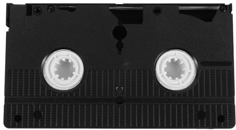 Veemoon Videotape Cleaner Cassette Cleaning Kit for Video Players Dry Cleaning Tape for Vcr Player Head Maintenance Reusable Video Head for Home Cinema
