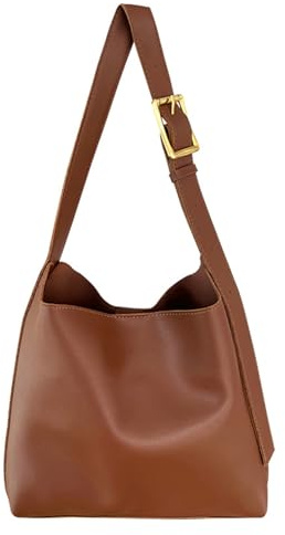 Schultertasche aus PU-Leder, große Kapazität, modisch, Eimer, japanischer Stil, Kuriertasche, PU-Leder, Umhängetasche für Damen