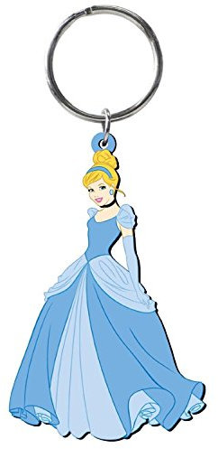 Disney Soft Touch PVC Keyring Cinderella