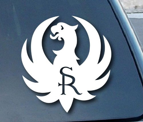 Aufkleber Autoaufkleber JDM Die Hart - Ruger Firearms Car Window Vinyl Auto Laptop Tuning Sticker Heckscheibe LKW Boot 127mm Tall