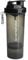 Smartshake Slim Protein Shaker Bottle With Storage 400ml to 500ml Leakproof BPA Free Small Protein Shake Bottles Smart Shaker Cup for Women + Men, Gunsmoke Black (Gunsmoke Black (2%))
