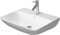 Duravit Me by Starck Waschtisch mebystarck 600 mm 1 Loch Überlauf WonderGliss weiß