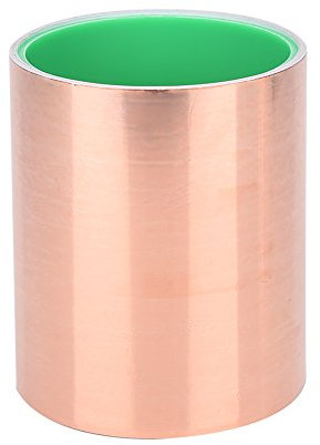 Gitarren Kupferfolie, Selbstklebend Folieband Doppelleitend Klebeband 0,6/1,2/2,5/5/10/15,2 cm Breite für EMI-Abschirmung (Abmessung : 10cm/3.93'')