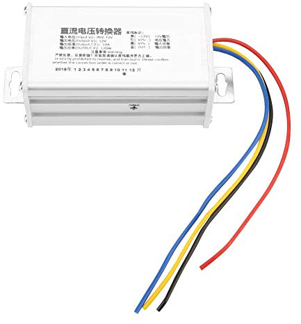 DC Converter 36V-72V zu 12V Konverter Spannungsabsenkungs Spannungsversorgungsmodul 10A 120W Spannungswandler Reglermodul 92% Arbeitseffizienz