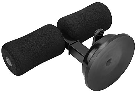 Alomejor Sit-up Bracket Langlebige Selbstabsaugung Sit-up Bar Stand Fitnessgeräte Bauchkrafttrainer Trainingsgeräte für die abdominale Trainingshalterung Yoga
