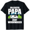 Lustiges Camping Camper Design für Papa als Outdoor-Urlaub T-Shirt