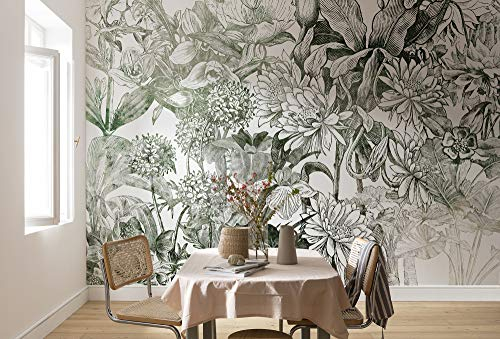Vlies Fototapete von Komar -Valerie - Größe 350 x 250 cm - Tapete, Wanddekoration, Wohnzimmer, Design, Modern, Wandbelag