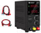 LONGWEI Fuentes de Alimentacion Regulables, 30V 10A Fuente de Alimentación Regulable conmutación ajustable digital, Fuente de Alimentacion laboratorio ，con pinzas cocodrilo electronica，cable de prueba