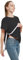 Blamoche Post Shoulder Surgery Shirt, Damen Kurzarm Shirt mit Premium Snap, Chemo-Kleidung (groß, schwarz)