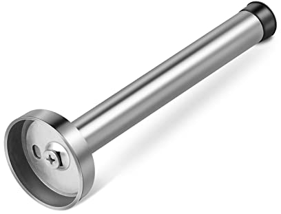 5 inch long door stop (5 inch, silver)