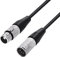 Adam Hall Cables 4 STAR DGH 3000 - Cable DMX REAN XLR de 5 pines hembra a XLR macho de 5 pines, 30 m