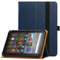 HGWALP Étui Universel pour Tablette 7 Pouces 8 Pouces, Étui Folio Universel Housse de Protection pour Tablette Tactile 7 8, avec Bande de Fixation en Silicone Réglable et Dragonne-Navy