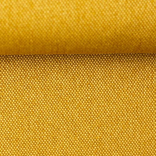 Dekostoff Polsterstoff Taschenstoff ROM | viele Farben | Meterware | ab 50 cm (goldgelb)