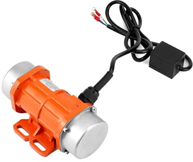 QWORK® Motore a vibrazione monofase, 60 W 220 V, piccolo motore vibratore, 3000 giri/min