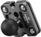 FANAUE SA-01DG Anti-Vibrations Motorrad Telefonhalterung Zubehör mit 1 Ball Adapter für RAM Mount B Größe Doppelsockelarm, frei zu demontieren und montieren, aus Aluminium-Legierung.