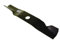 Lame de 51 cm avec alésage de 33 mm compatible avec tondeuse à gazon Einhell BM 51/551 BM 51/S BRM 5/51