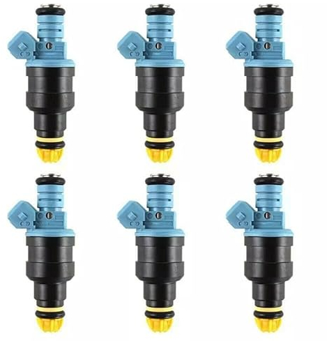 Einspritzventil 6 Stück Auto Einspritzdüse Für BMW 3 E30 E36 5 E34 8 E31 7 E32 E38Z1 0280150715 1734776 Auto Kraftstoffeinspritzer