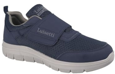 Luisetti Zapato Deportivo Runner 31104ST. Piso Ceniza Talla 41 Color Marino