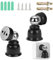 2 Stück Edelstahl Magnetischer Türstopper, Magnet Türhalter, Türfeststeller Magnet, Türfeststeller Wohnmobil, Türhalter Wand, Türstopper Außen, Türstopper Magnet für Büro,Home, Schlafzimmer, Bad