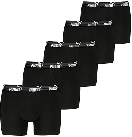 Puma Men Bold Logo Boxer Homme (Lot de 5)
