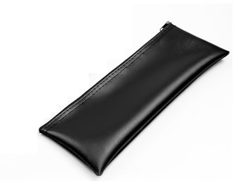 Wireless Microphone Pouch Bag Case for Shure Beta 87a Wireless Handheld Transmitter 4.5x11.6 Large, Zipper, Black