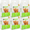 GLOBANI Tofu Katzenstreu mit Apfelaroma - 100% Natürliches, Bio, Premium Tofu Katzenstreu Stark klumpend für hygienische Katzentoiletten - Umweltfreundlich und sicher für Katzen und Nagetiere