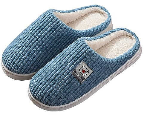 Generico Pantofole Donna Invernali Calde Con Pile Velluto - Ciabatte Morbide Pelose Comode per Casa - Chiuse