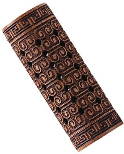 DOITOOL DIY Holzrohrperlen Hohldesign Für Handwerksprojekte Für Armbänder Halsketten Und Dekoration Natürliches Material Einfach Zu Verwenden