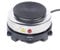 CHIMHOON Mini fornello elettrico, piano cottura da campeggio, piano cottura singolo, 500 W, portatile singolo, piano cottura, per tè, caffè, cucina, piastra di riscaldamento singola