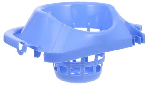 UTHCLO Cubo de plástico para fregona de Limpieza Balde Cesta de Limpieza con trapeador mop Limpio Cesta de Cubo de fregona de Limpieza Cesta portátil para fregona Desagüe el plastico Azul