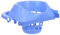 UTHCLO Cubo de plástico para fregona de Limpieza Balde Cesta de Limpieza con trapeador mop Limpio Cesta de Cubo de fregona de Limpieza Cesta portátil para fregona Desagüe el plastico Azul