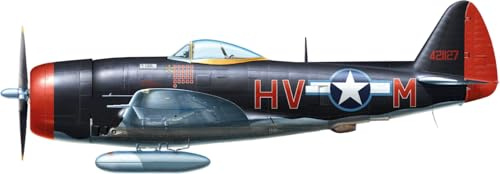 Miniart 1:48 - P-47M Thunderbolt, Dorsalflosse Basic