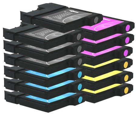 13 Druckerpatronen Tinte für Brother DCP 145C DCP 165C DCP 395C MFC 290C ersetzen LC980 LC1100