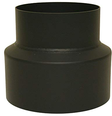 Schindler + Hofmann - Tubo de chimenea (2 mm, 120-150), color negro