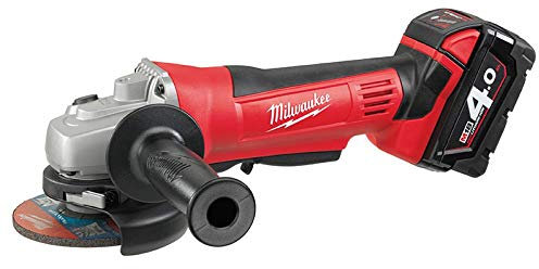 Milwaukee HD18AG402 M18 Angle Grinder with 2 x 4.0Ah Batteries