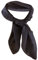 TigerTie Damen Chiffon Nickituch in anthrazit dunkelgrau einfarbig unicolor - Halstuch Größe 50 cm x 50 cm