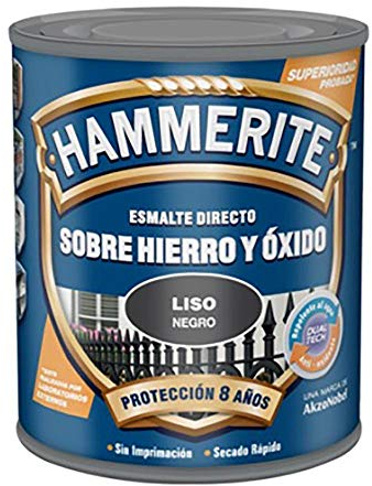 Hammerite Esmalte Liso Brillante, Blanco, 2.5 l (Paquete de 1)