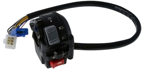 Lenkerschalter kompatibel mit Yamaha DT 125 R, links, Funktionen: Licht an/aus, Blinker, Horn
