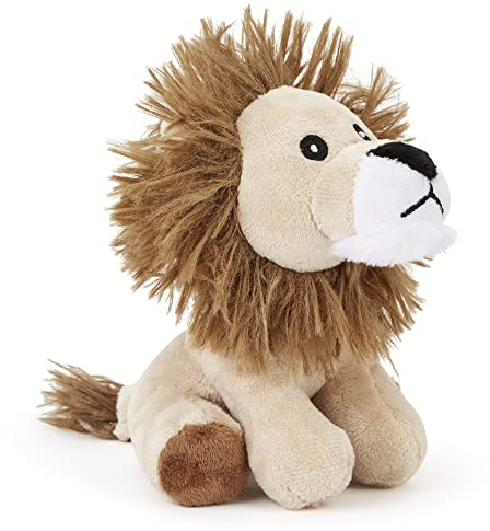 Zappi Co Kinder Kuschelweiches Plüschtier - Perfekte kuschelige Spielgefährten für Kinder Geburtstage und besondere Anlässe(12-15cm) (Löwe)