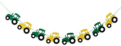 Cooles Traktor Auto Filz Banner Baby Shower Kinder Geburtstag Party Dekorationen