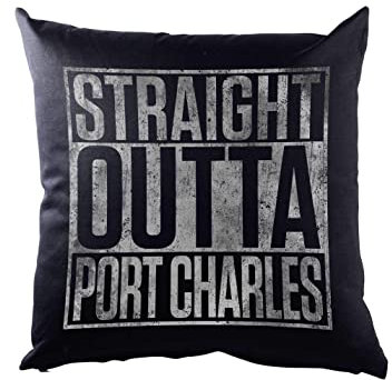 Urban Backwoods Straight Outta Port Charles Kissen Dekokissen